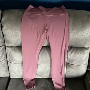 Maroon Lululemon Leggings
